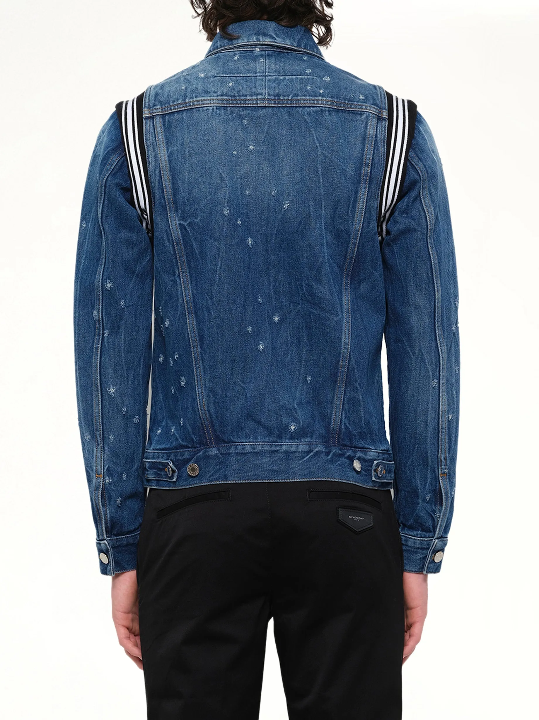 Denim Jacket in Blue sold by MARAIS product image thumbnail 3