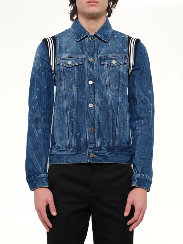 Denim Jacket in Blue made by Givenchy