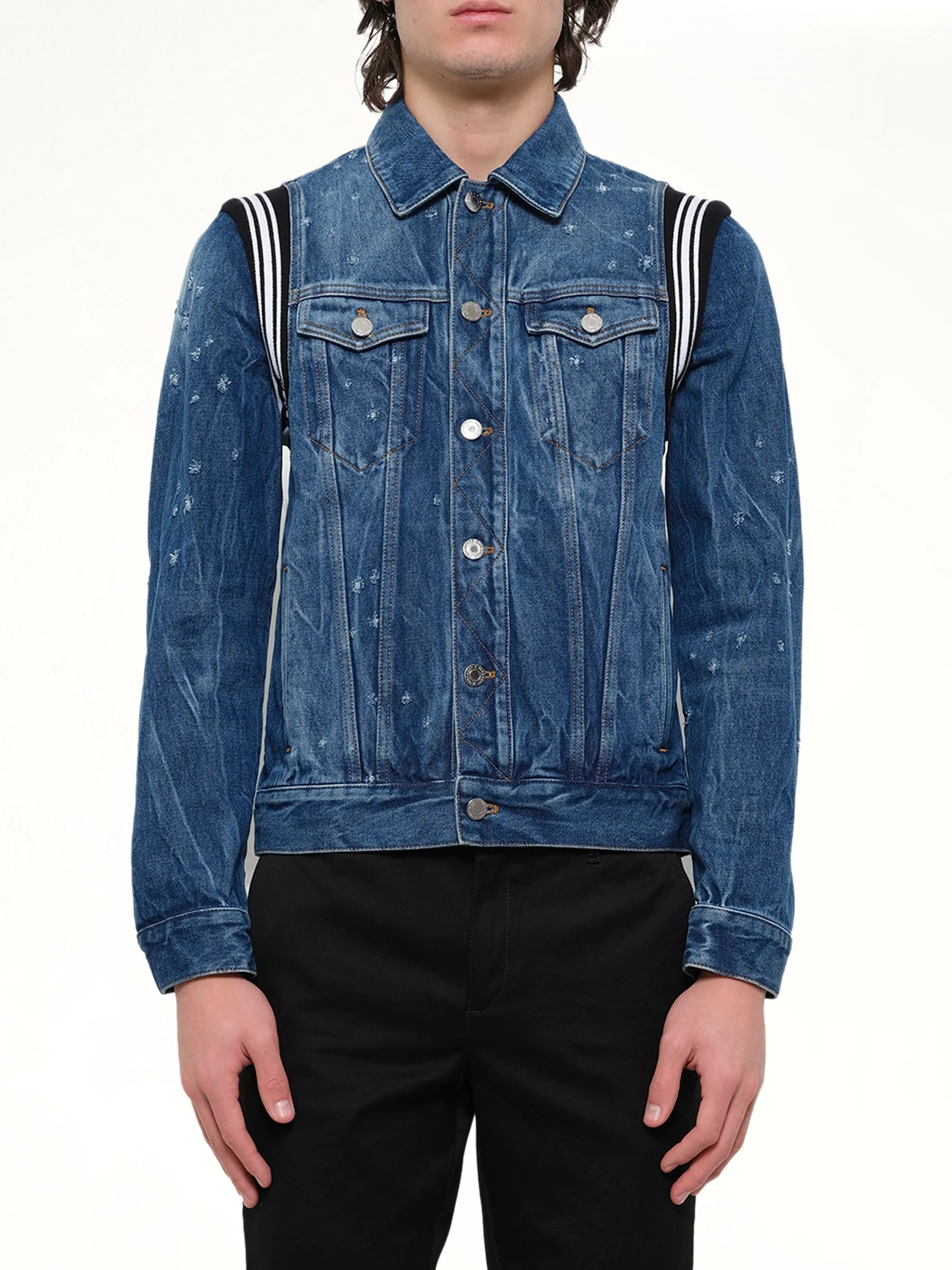 Denim Jacket in Blue sold by MARAIS