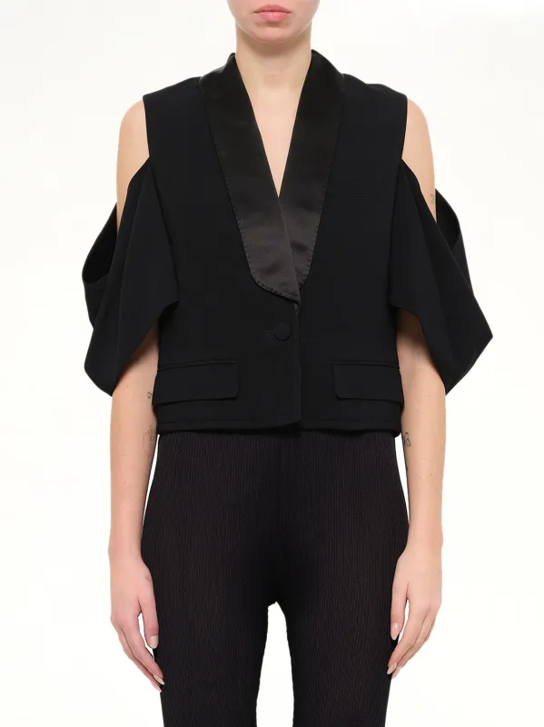 Classic Jacket in Black made by Givenchy