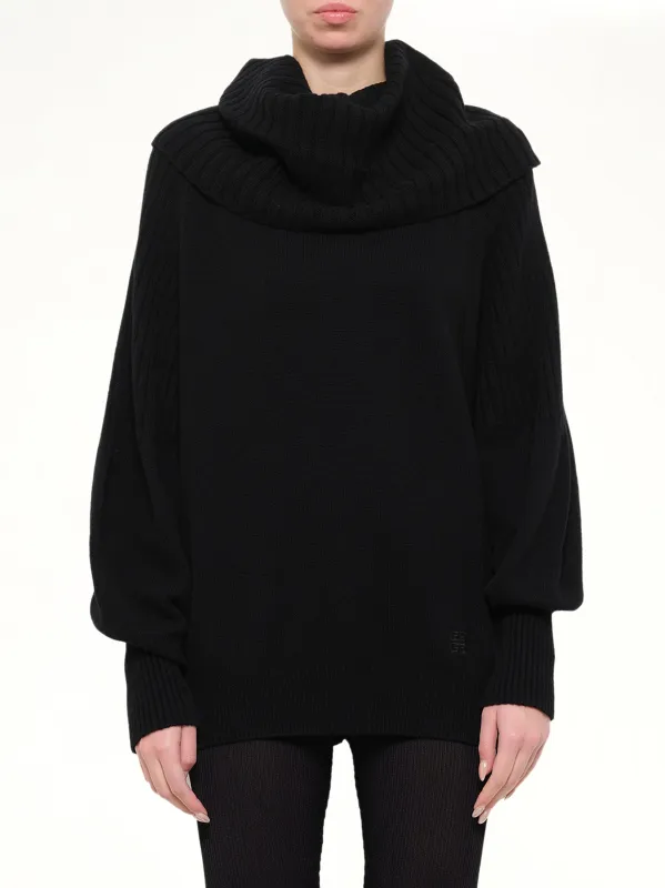 Pullover Sweater in Black made by Givenchy