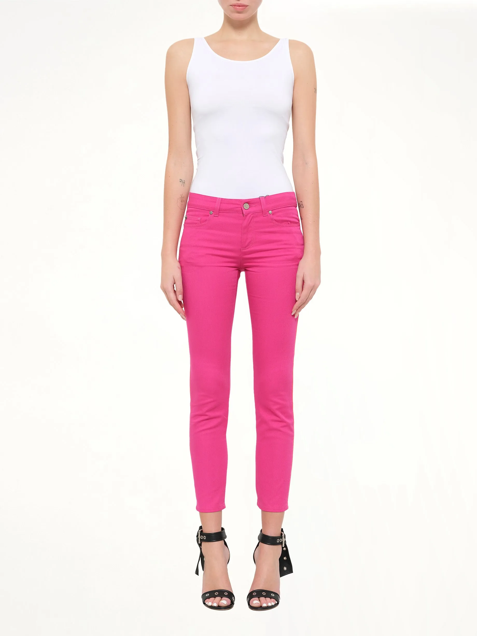 Alexander McQueen Pants in Pink sold by MARAIS product image thumbnail 2