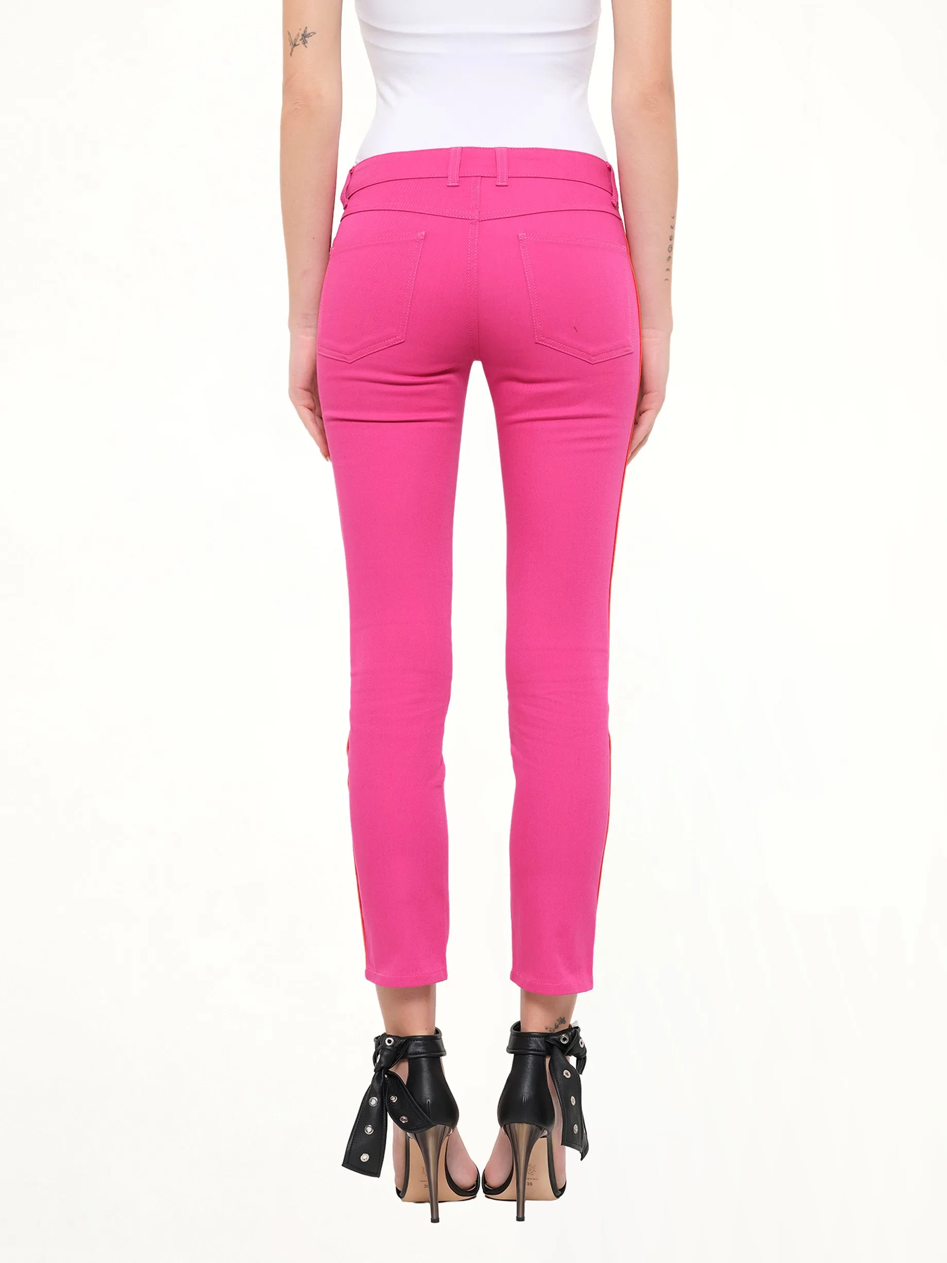 Alexander McQueen Pants in Pink sold by MARAIS product image thumbnail 3
