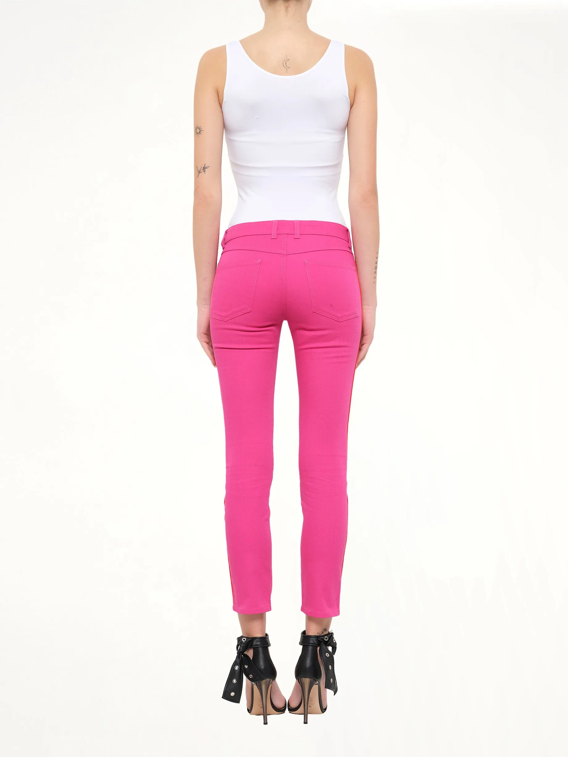 Alexander McQueen Pants in Pink sold by MARAIS product image thumbnail 4