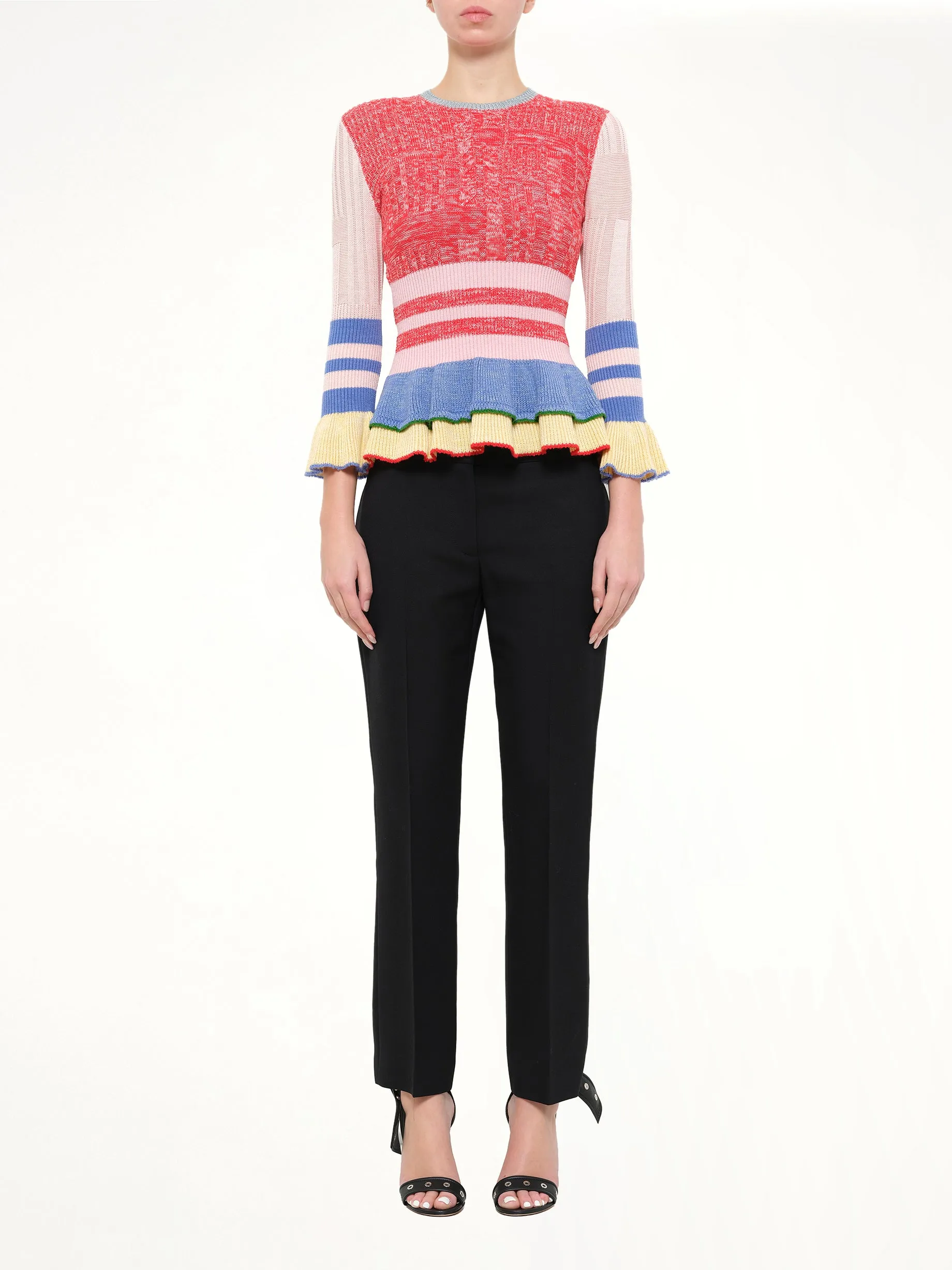 Alexander McQueen Crew Neck Sweater in Mix sold by MARAIS product image thumbnail 2