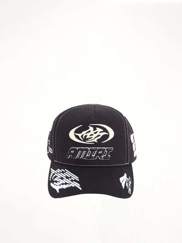 Sporty Baseball Cap in Black made by AMIRI
