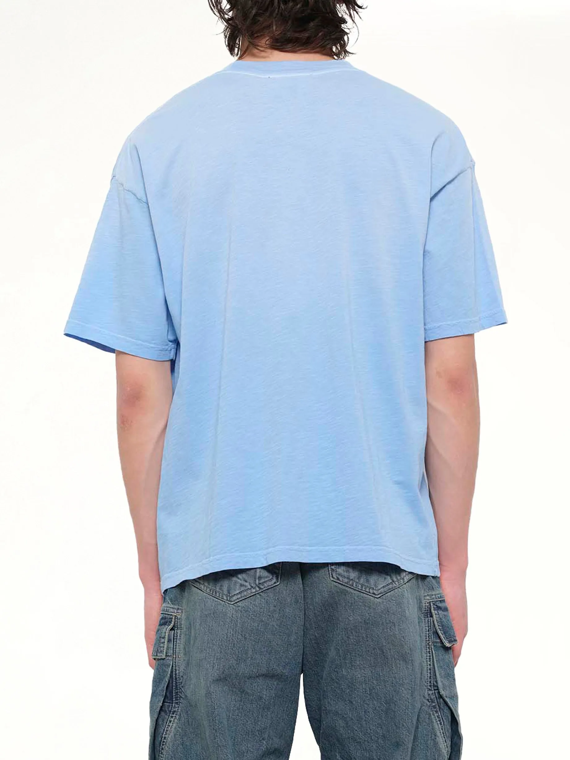 Owners T-Shirt in Sky Blue sold by MARAIS product image thumbnail 5