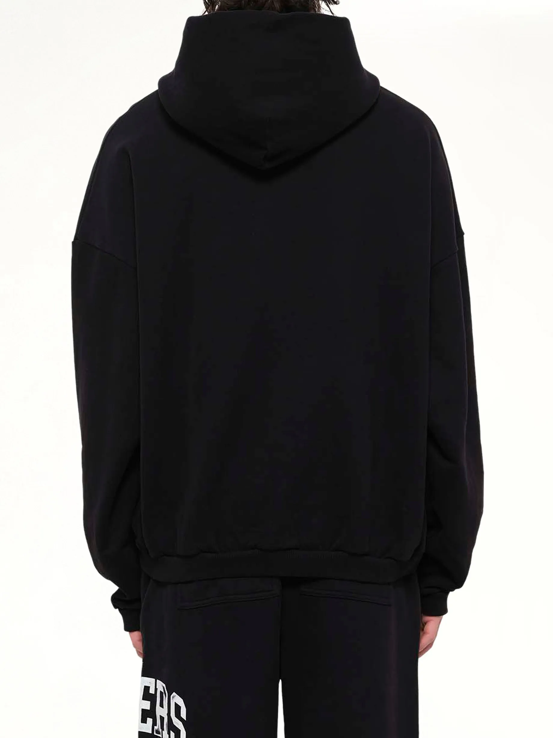 Owners Hoodie in Jet Black sold by MARAIS product image thumbnail 5