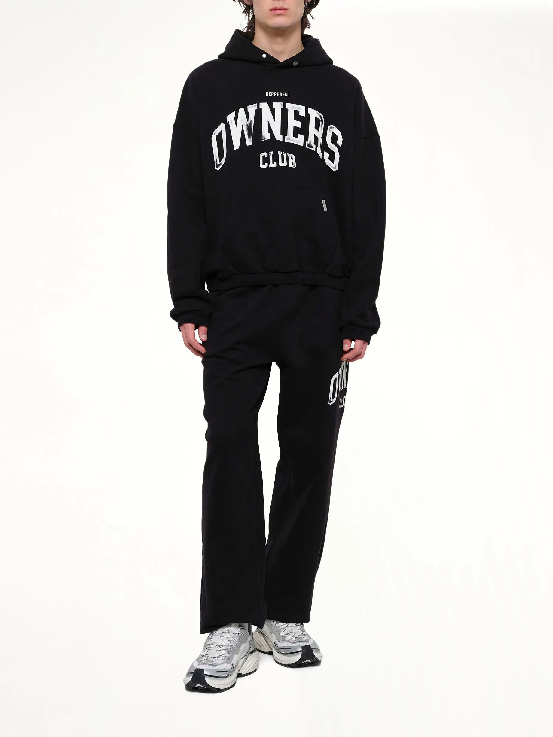 Owners Hoodie in Jet Black sold by MARAIS product image thumbnail 4