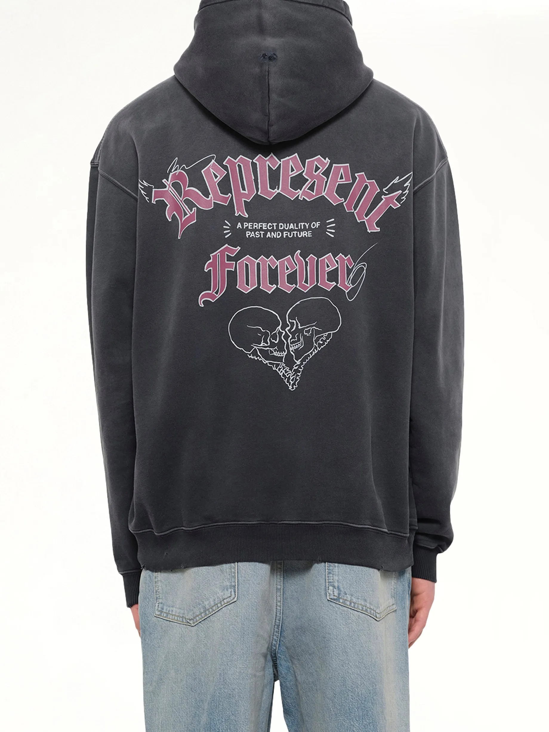 Duality Hoodie in Washed Black sold by MARAIS product image thumbnail 5
