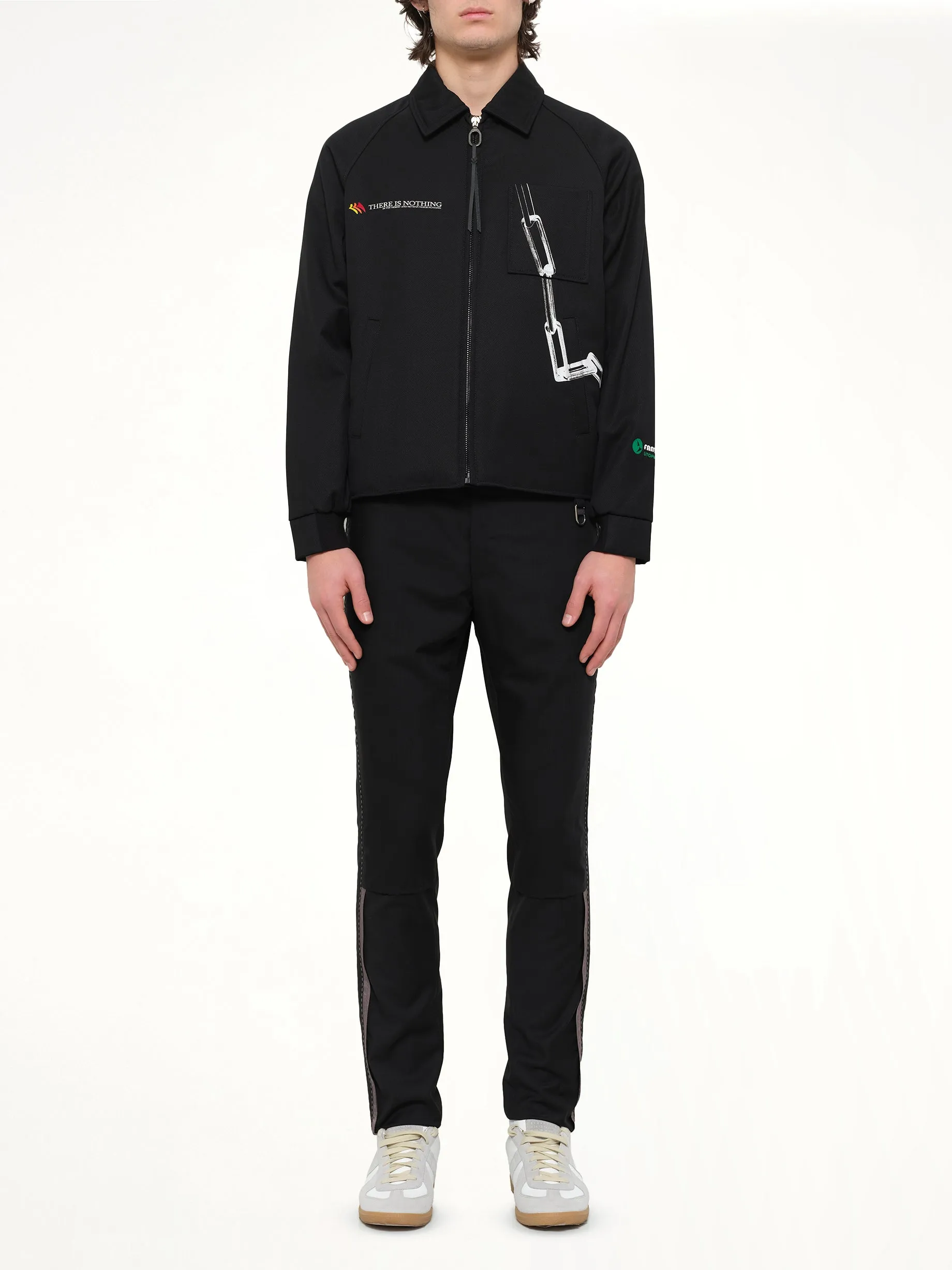 Coach Chain Jacket in Black sold by MARAIS product image thumbnail 2