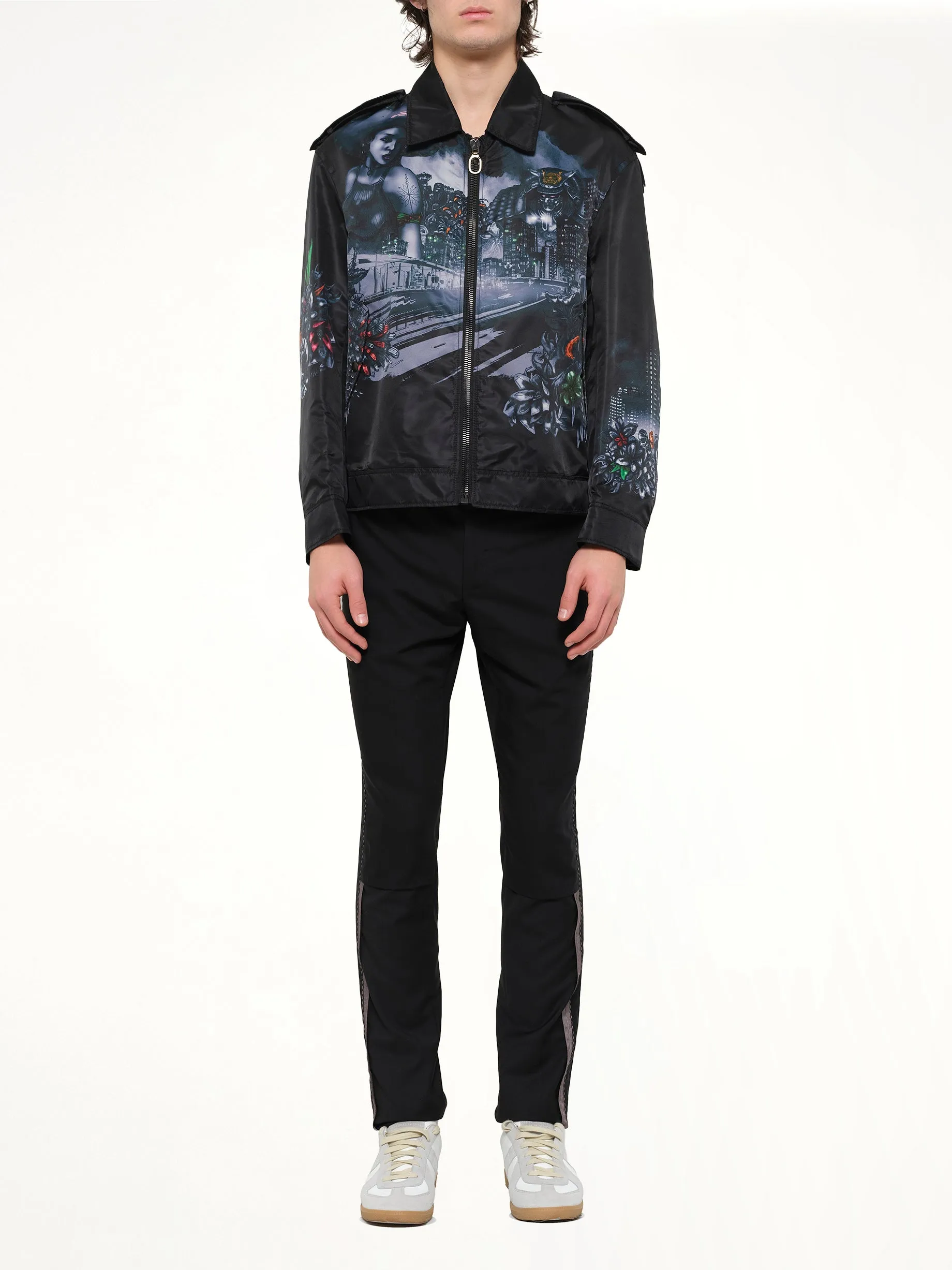 Shilder Jacket in Blue sold by MARAIS product image thumbnail 2