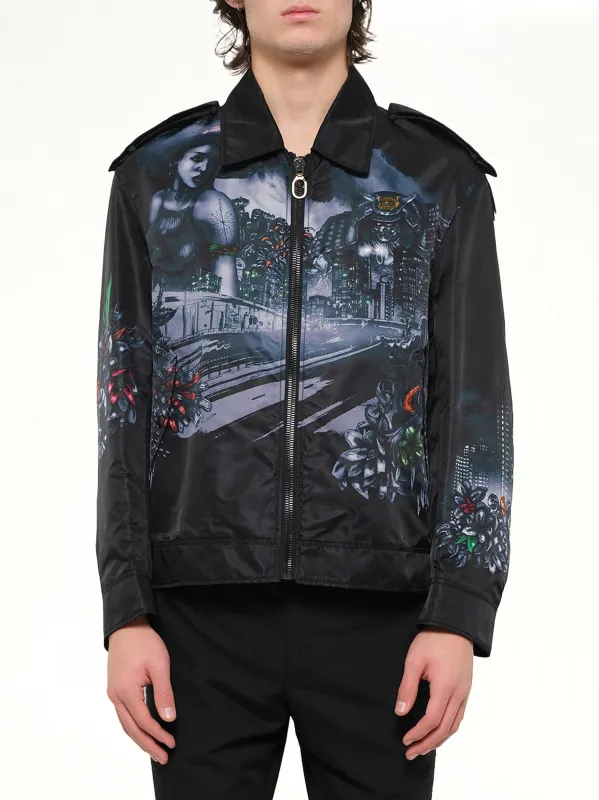 Shilder Jacket in Blue made by Lanvin