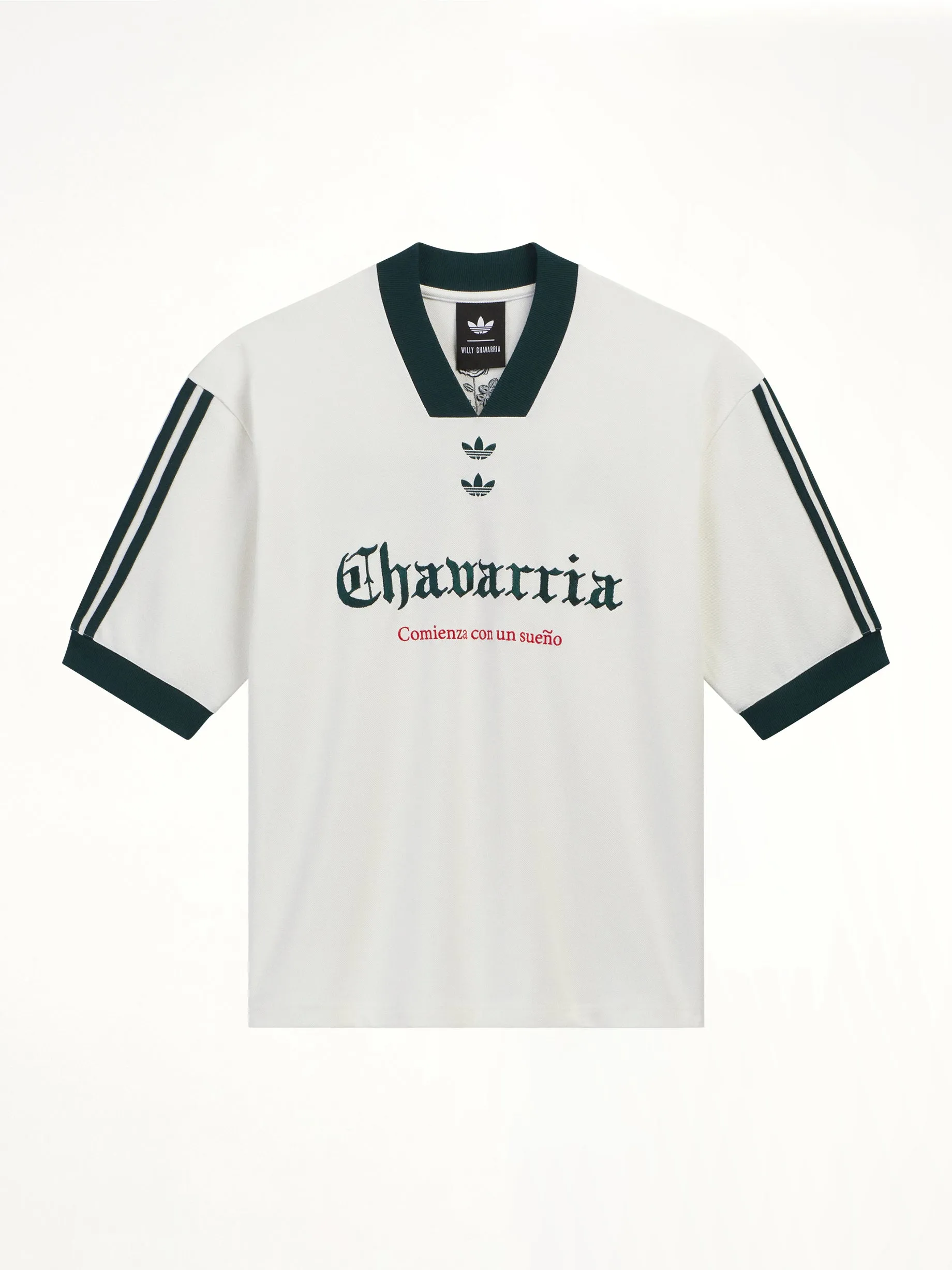 Adidas x Chavarria Soccer Graphic T-Shirt in Off White sold by MARAIS product image thumbnail 2