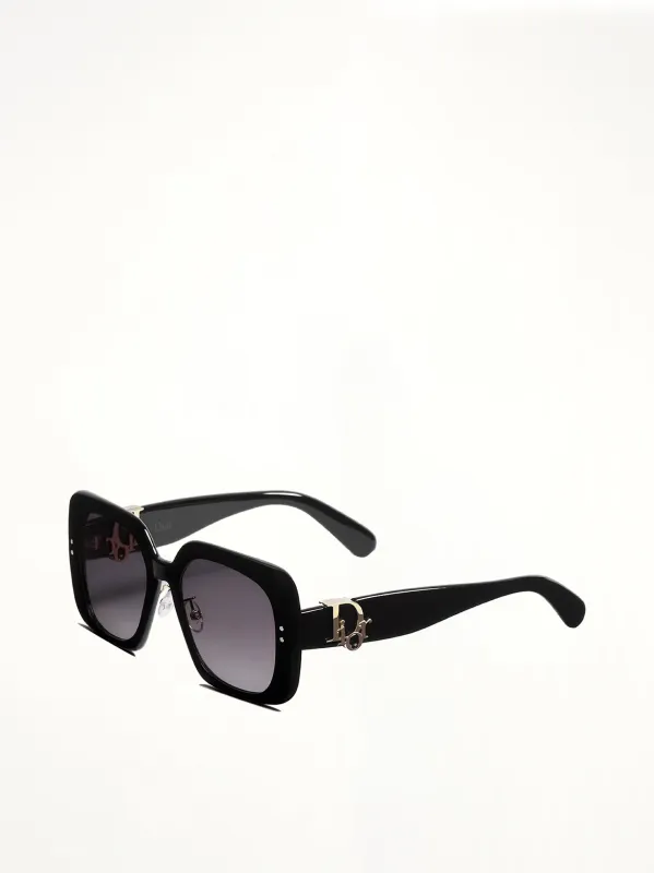 Dior Oblique S1F 5410A1 Sunglasses in Black made by Dior