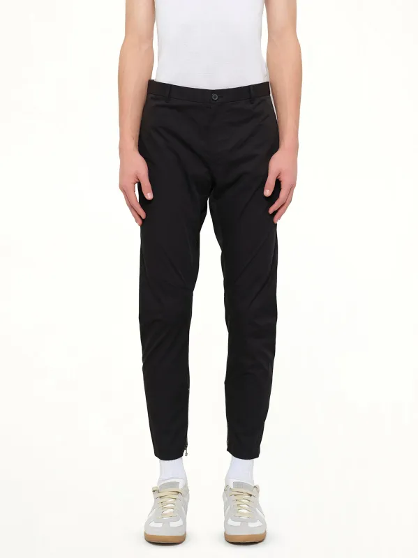Cut Biker Pants in Black made by Lanvin