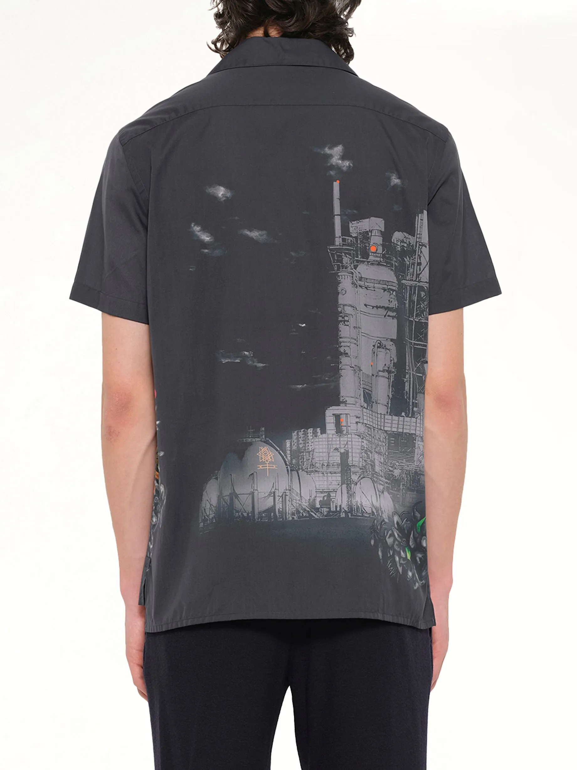 Bowling Shirt in Black sold by MARAIS product image thumbnail 3
