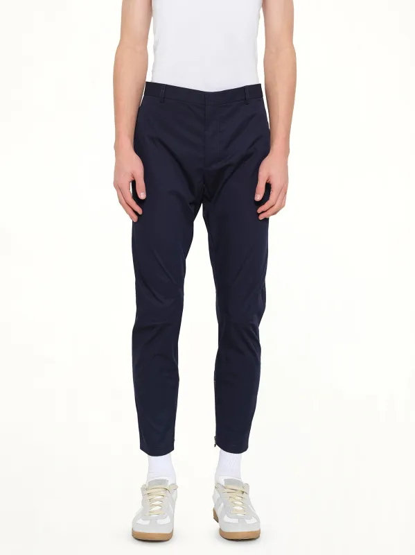 Biker Pants in Blue made by Lanvin