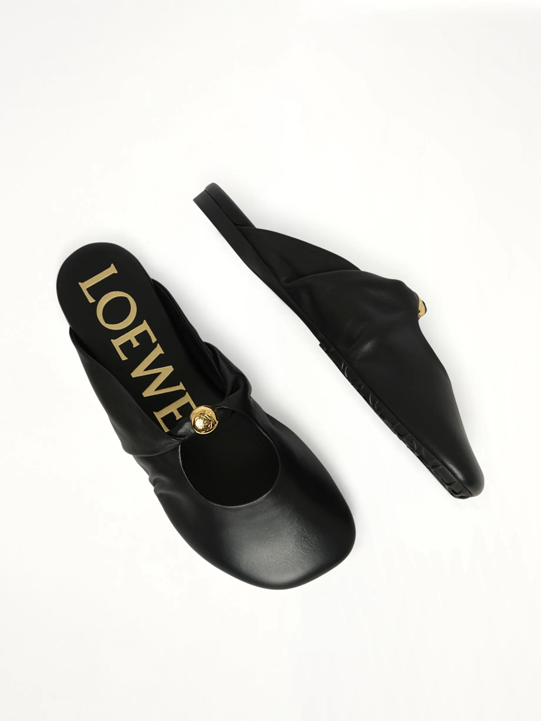 Pebble Soft Mule in Black sold by MARAIS product image thumbnail 4