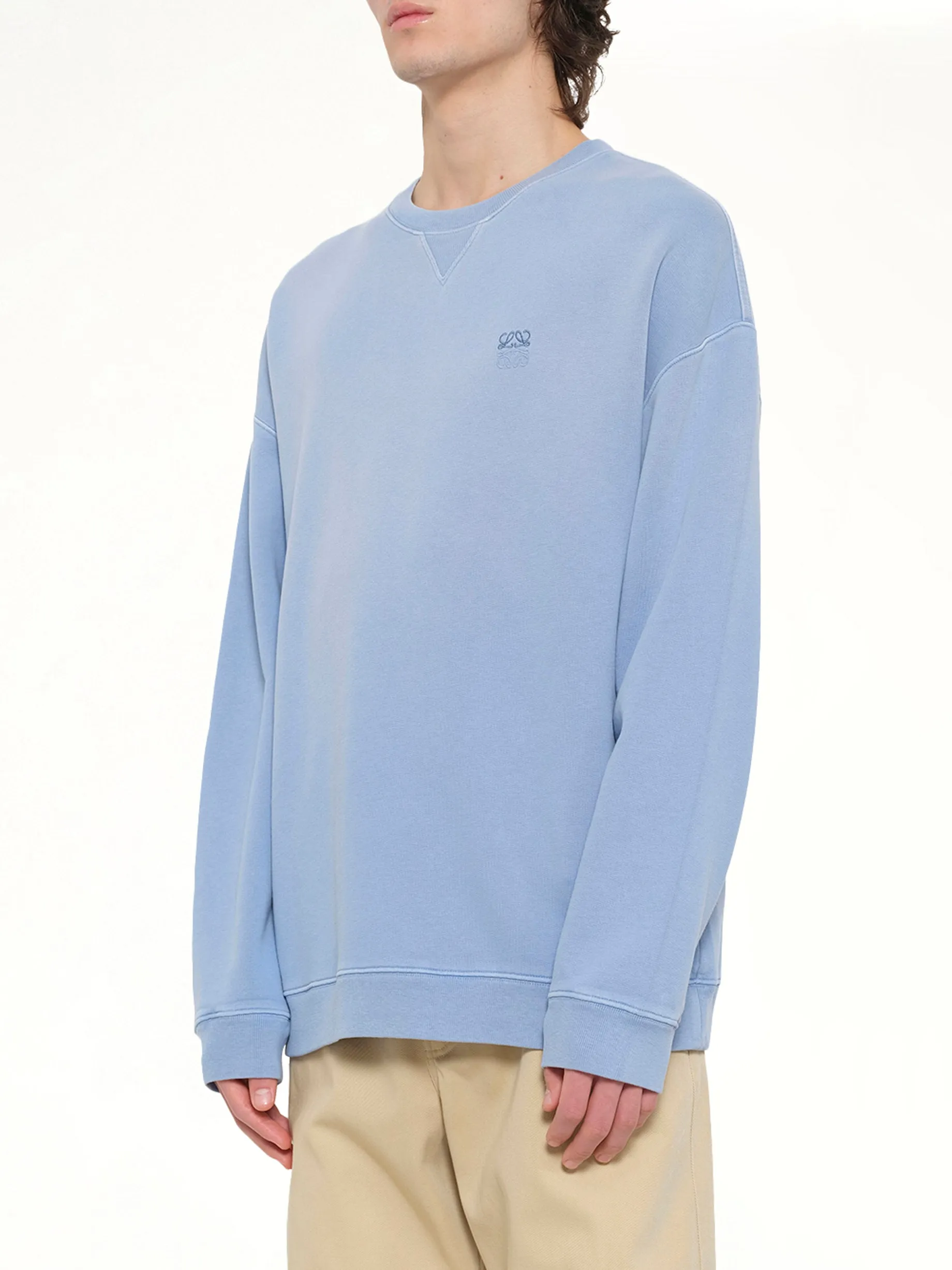 Faded Sweatshirt in Blue sold by MARAIS product image thumbnail 3