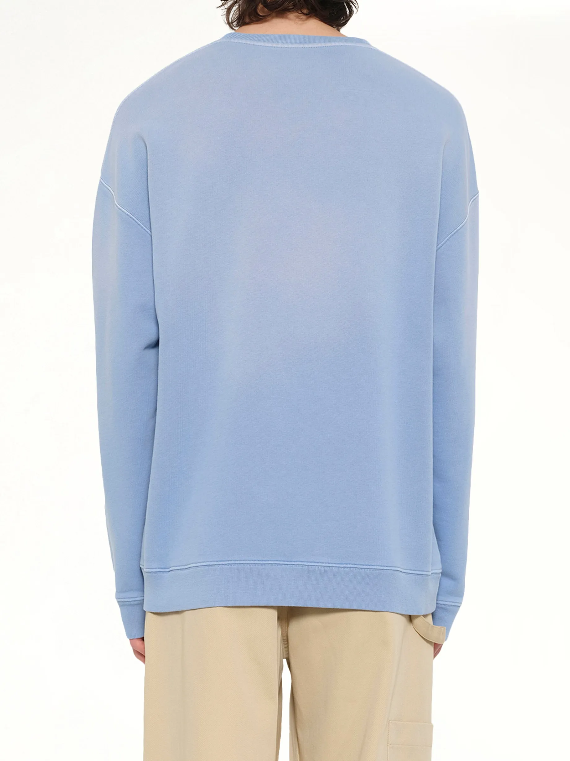 Faded Sweatshirt in Blue sold by MARAIS product image thumbnail 5