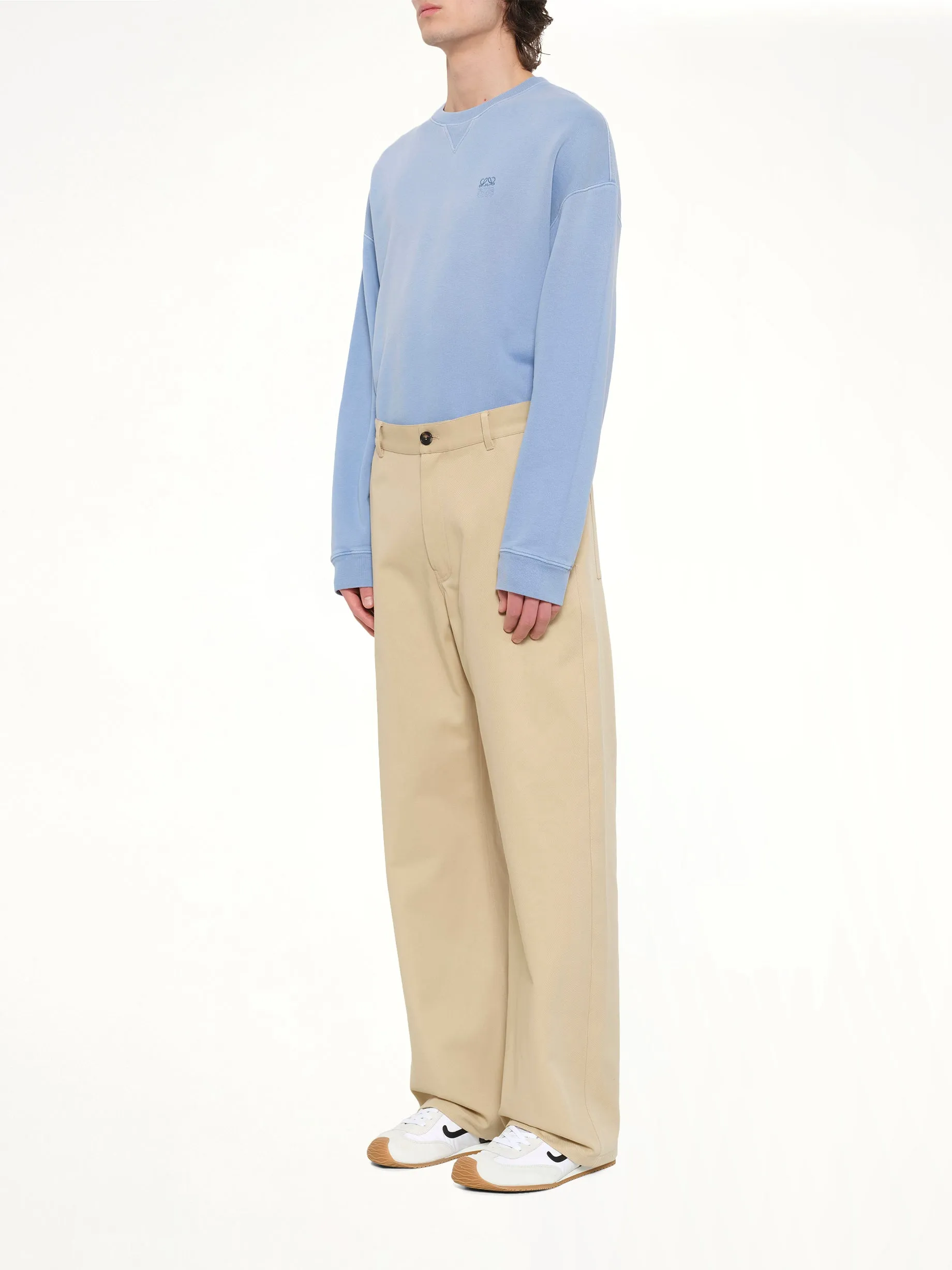 Trousers in Beige sold by MARAIS product image thumbnail 3