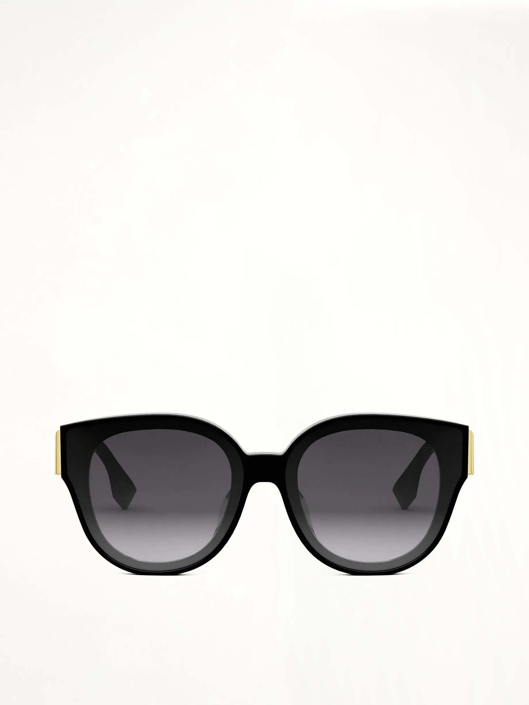 Fendi FE40111F 6501B Wayfarer Sunglasses in Black/Gold sold by MARAIS product image thumbnail 2