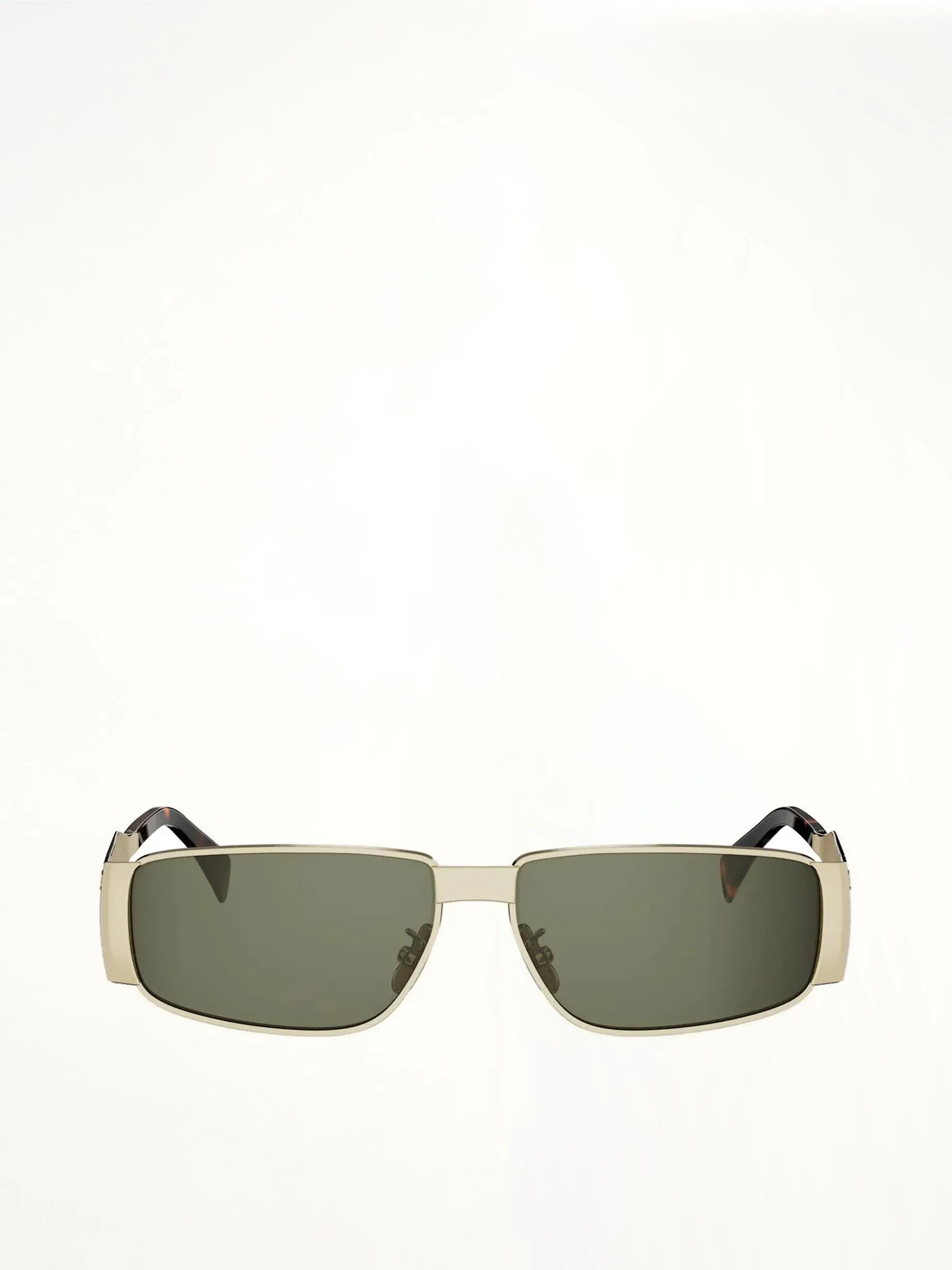 CL40325U 5930N METAL SUNGLASSES in Shiny Endura Gold/Green sold by MARAIS product image thumbnail 2