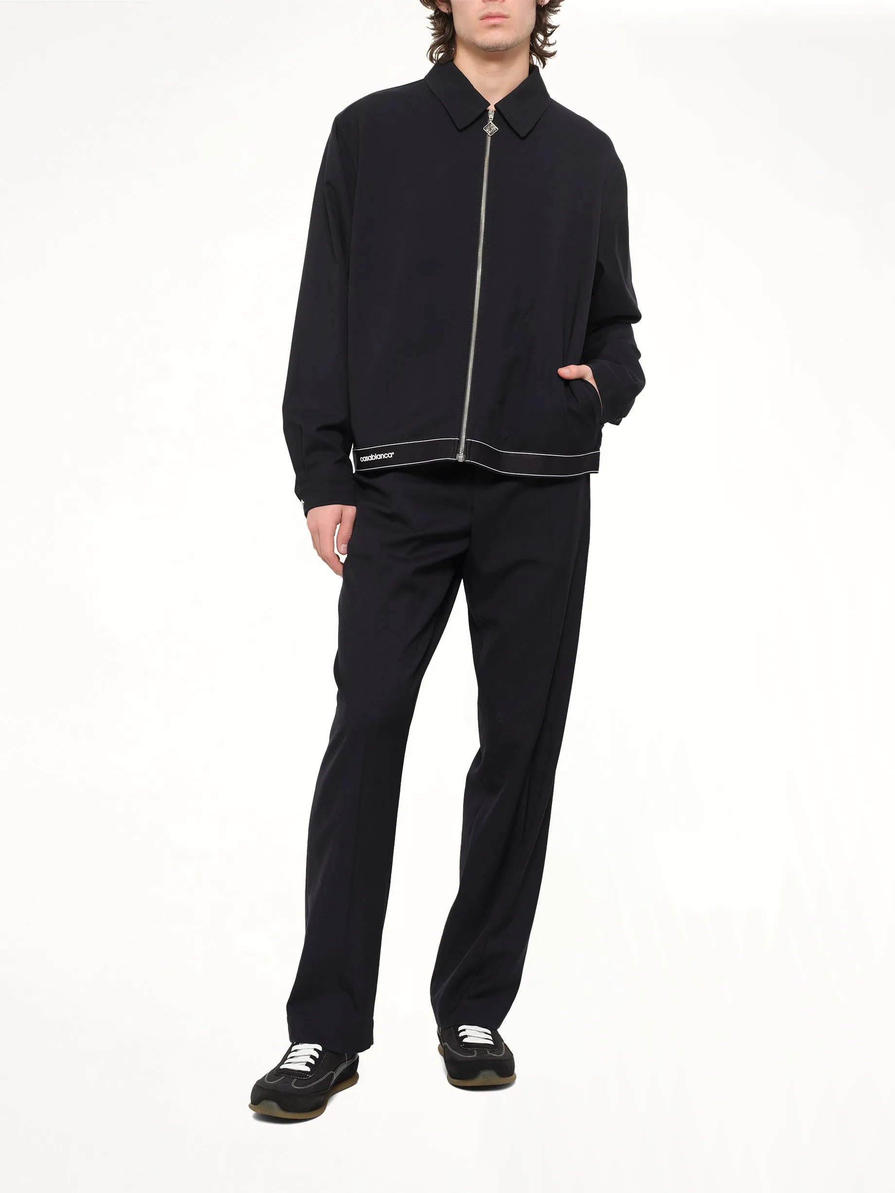Tailored Sports Jacket in Black sold by MARAIS product image thumbnail 4