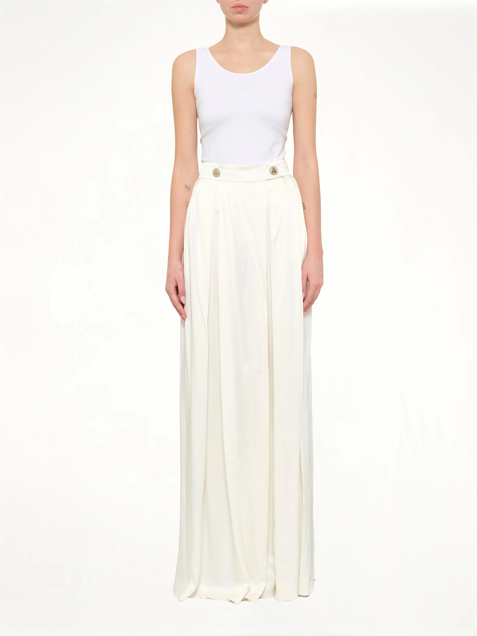 Pants in Cream sold by MARAIS product image thumbnail 2