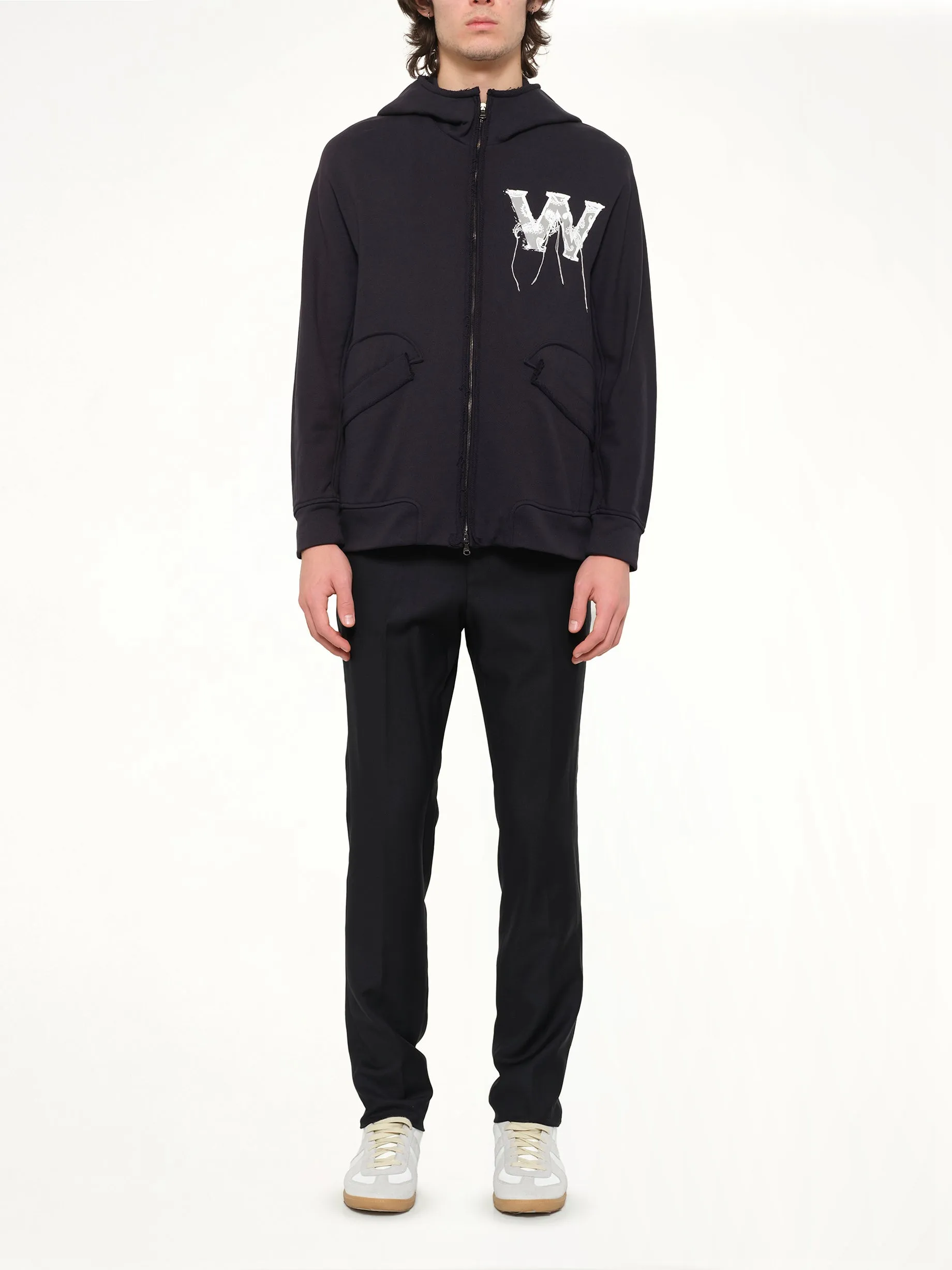 Wooyoungmi Track Jackets in Navy sold by MARAIS product image thumbnail 2