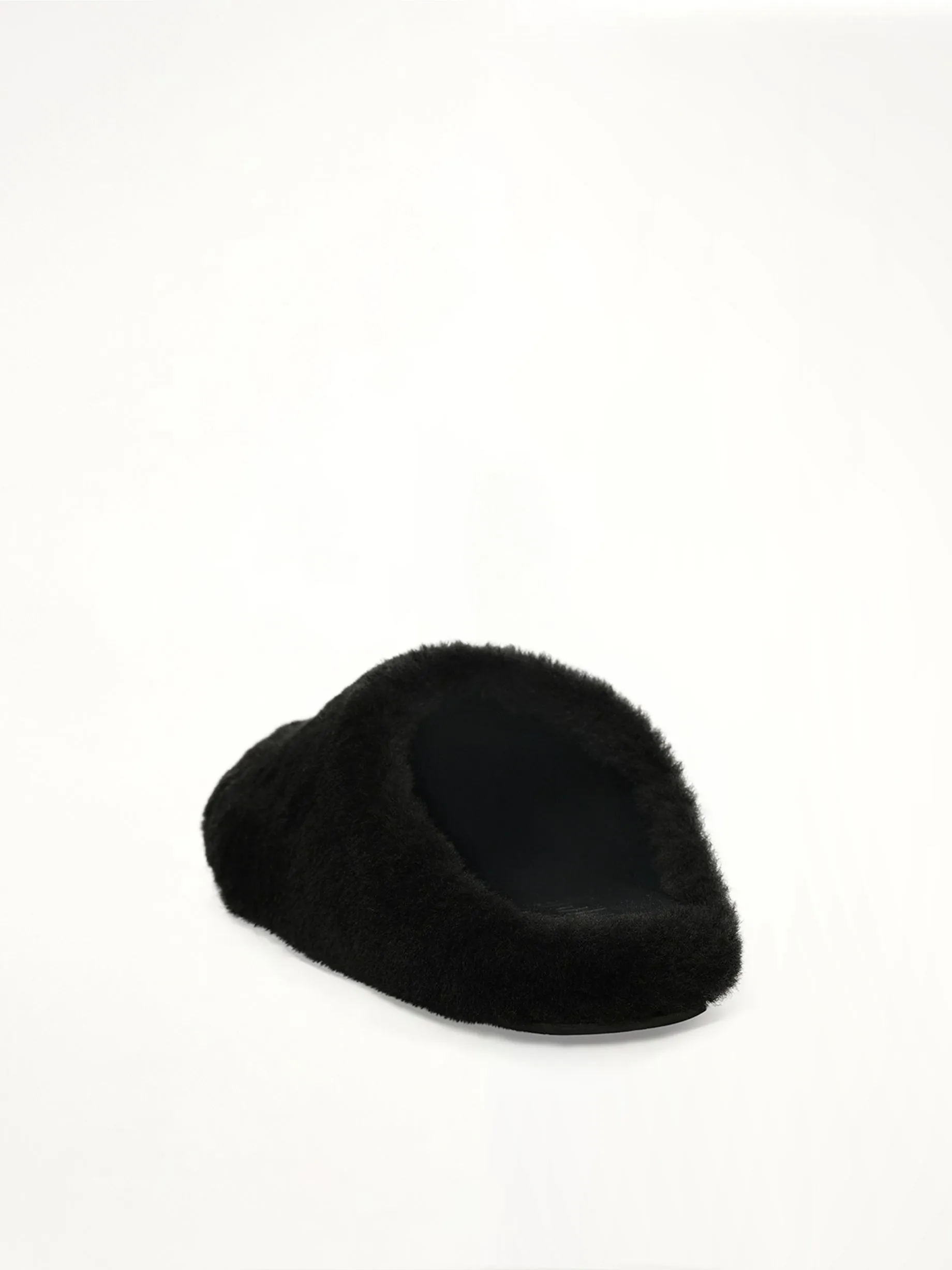 4G Shearling Slip On in Black sold by MARAIS product image thumbnail 3