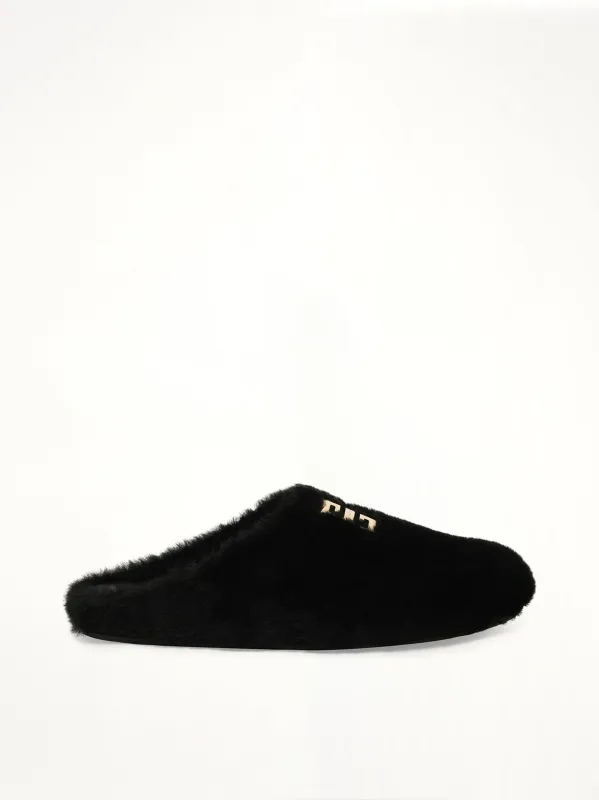 4G Shearling Slip On in Black made by Givenchy