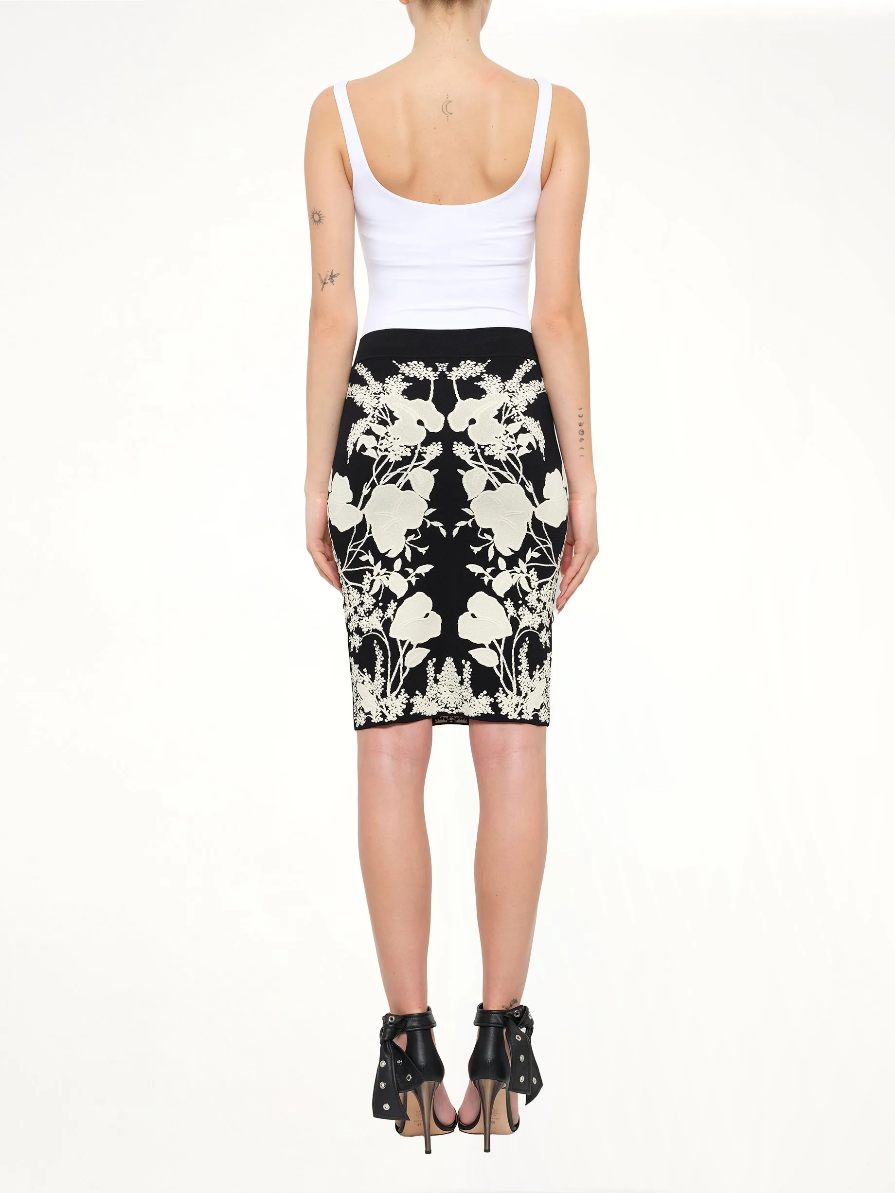 Pencil Skirt in Black sold by MARAIS product image thumbnail 4
