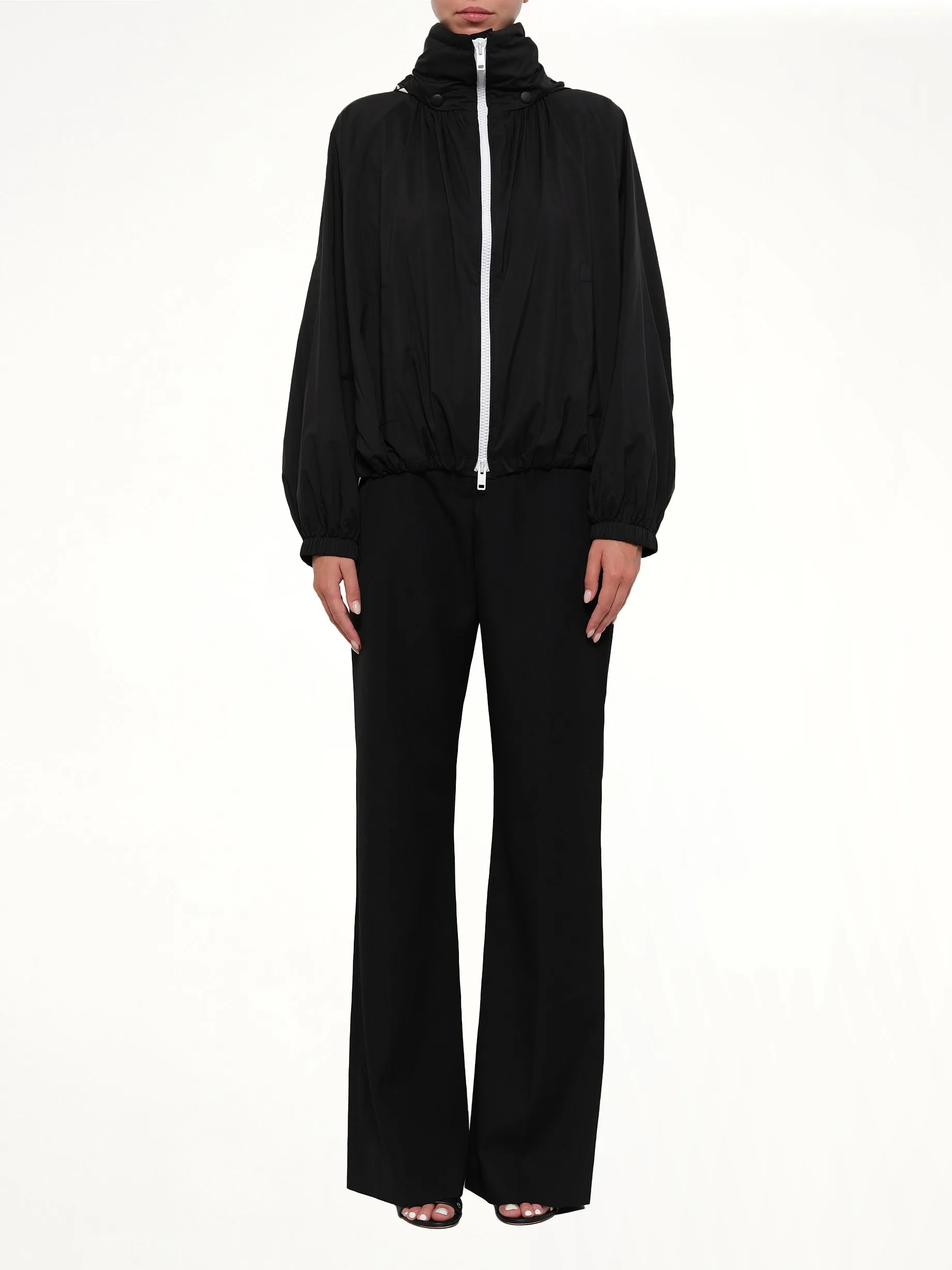 Hood Windbreaker in Black sold by MARAIS product image thumbnail 2