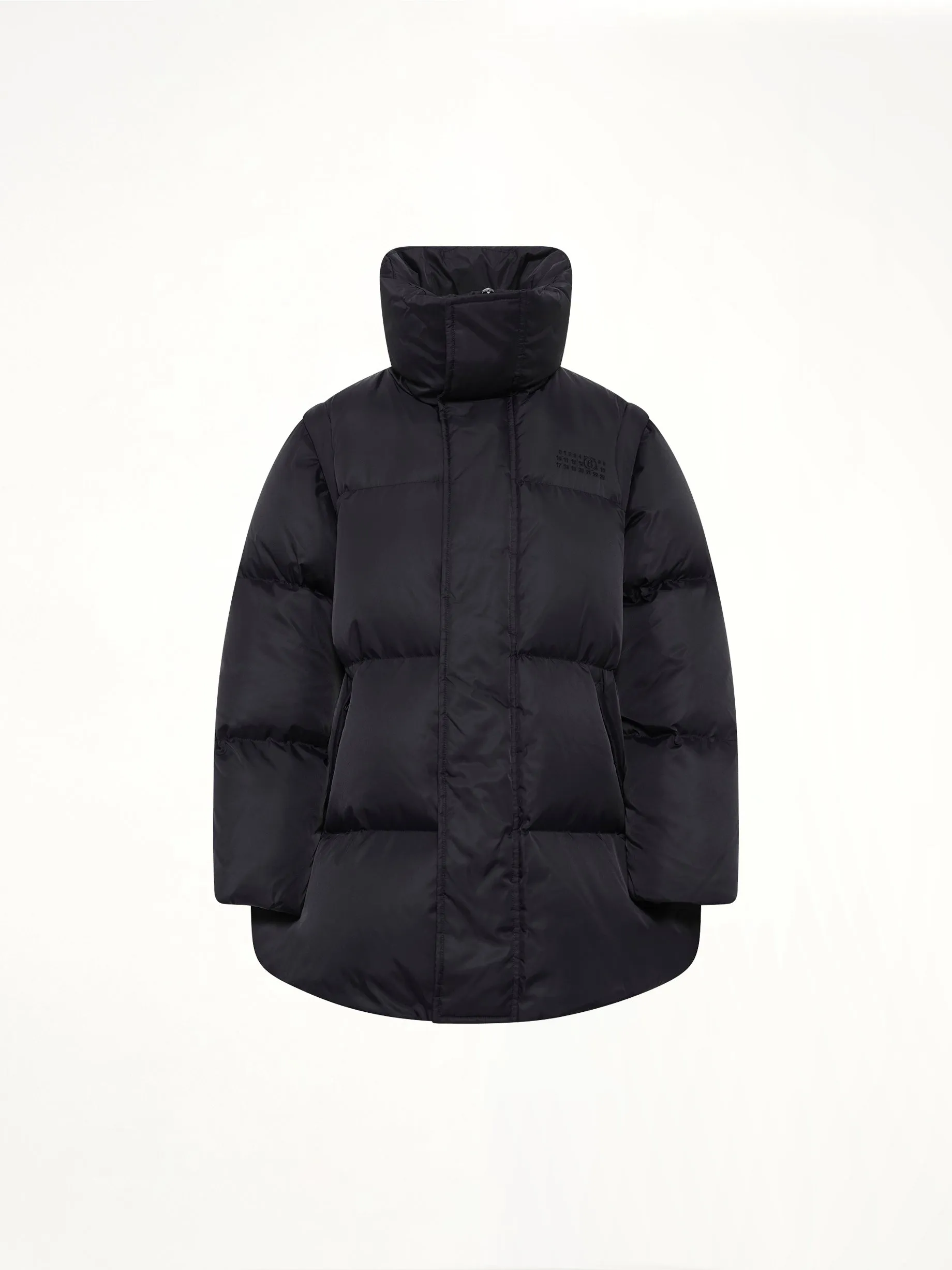 Nylon Puffer in Black sold by MARAIS product image thumbnail 2