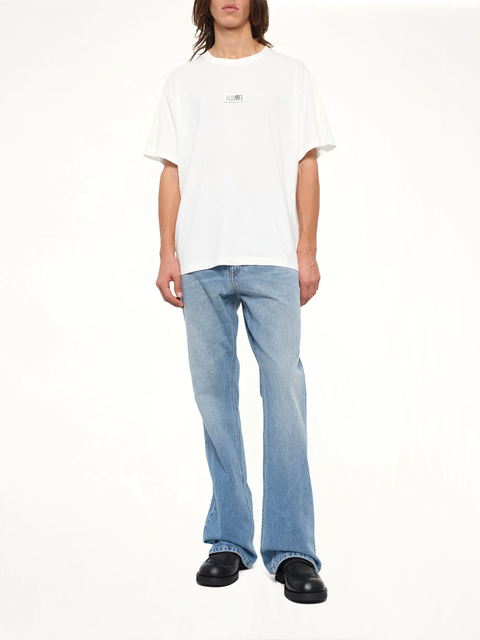 MM6 Patch T-Shirt in Off White sold by MARAIS product image thumbnail 4