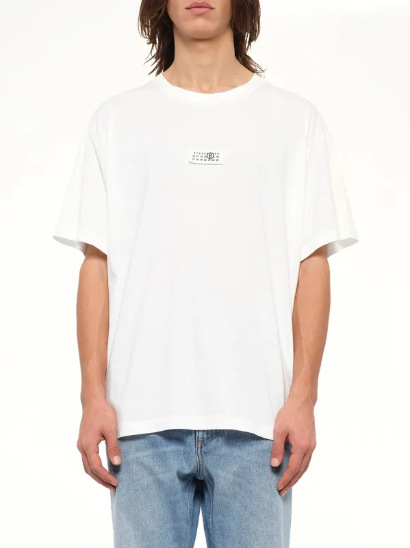 MM6 Patch T-Shirt in Off White made by Maison Margiela