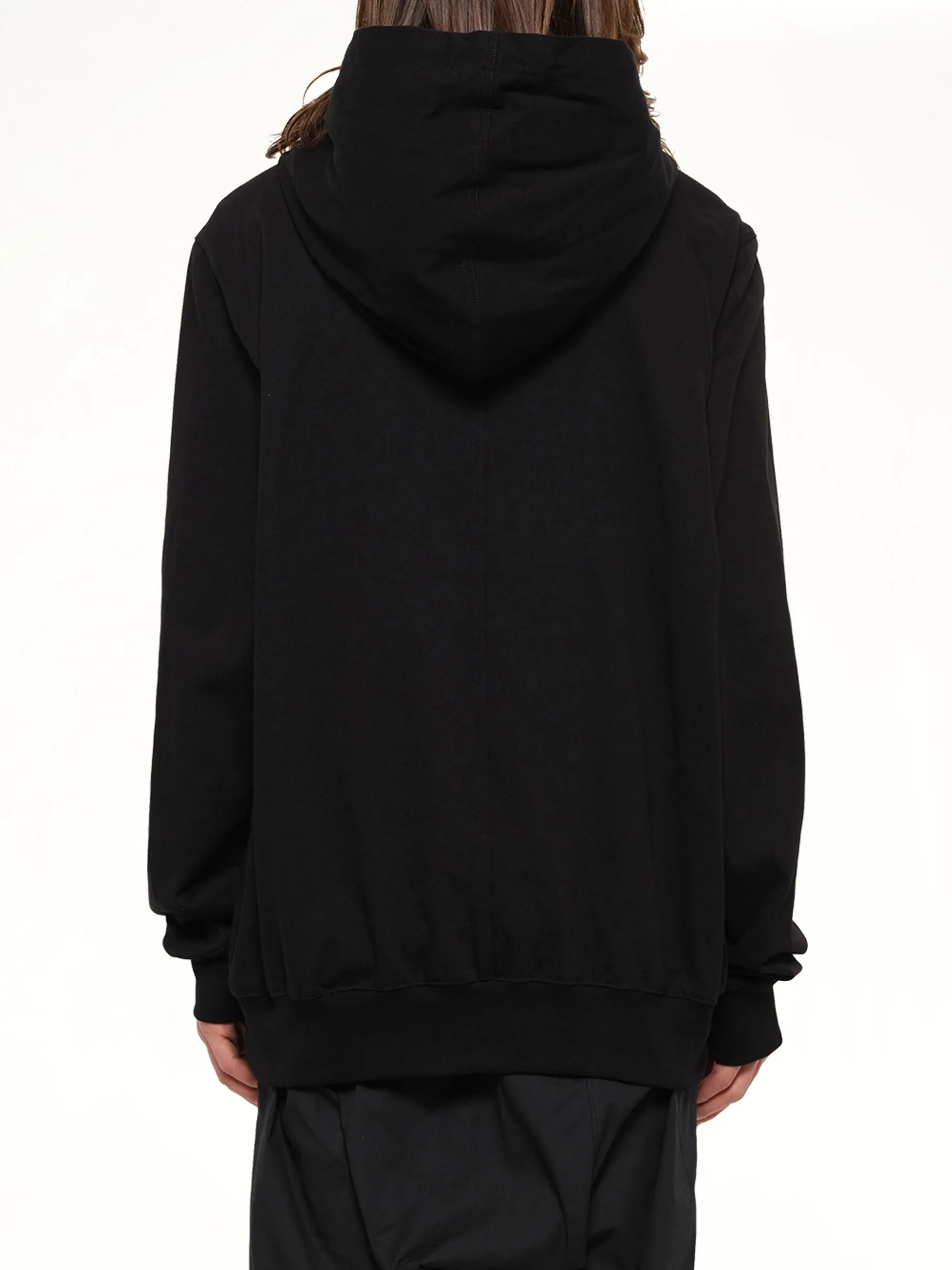 Heavy Jersey Hoodie in Black sold by MARAIS product image thumbnail 5