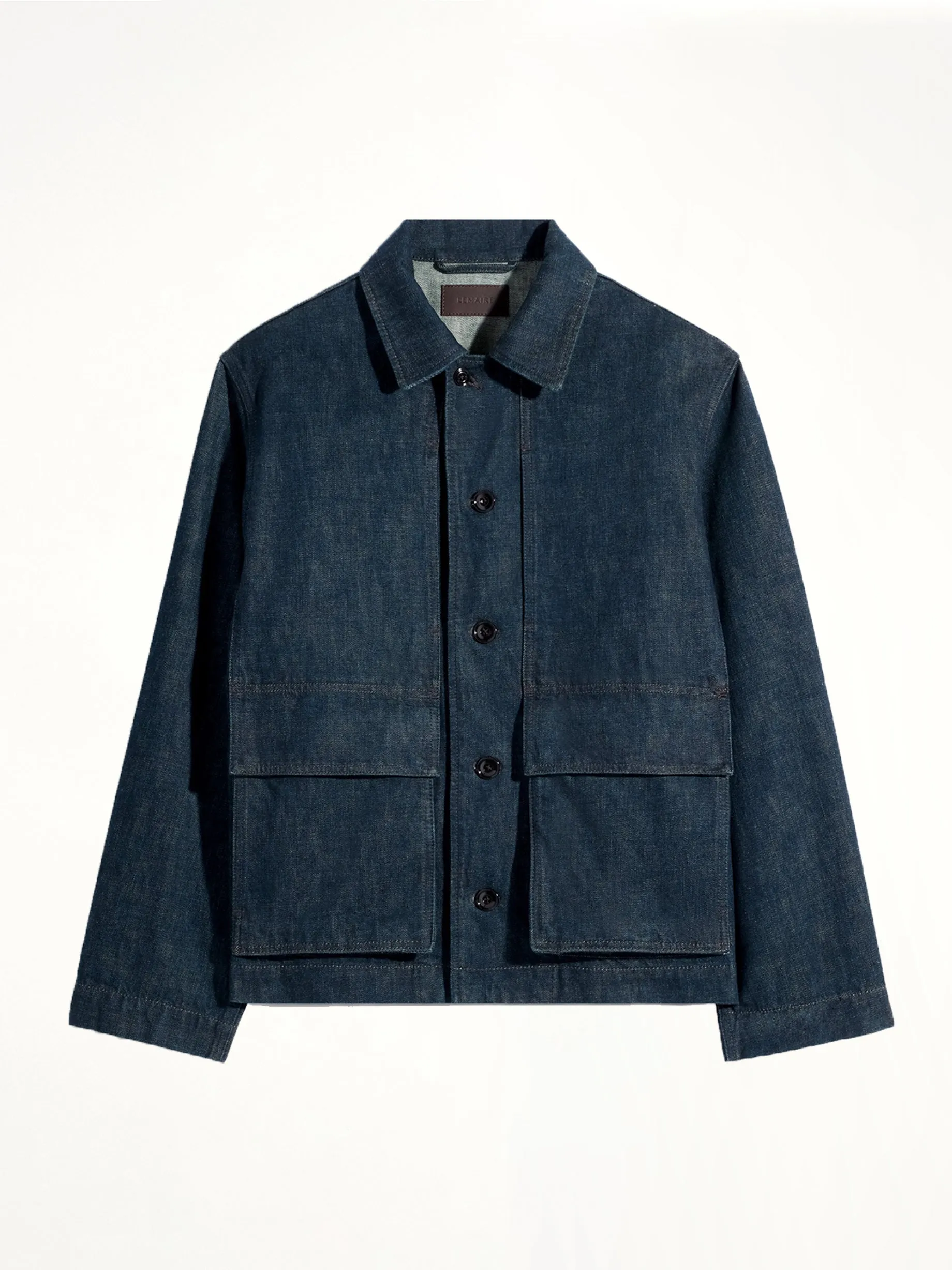 Boxy Jacket in Denim Indigo sold by MARAIS product image thumbnail 2