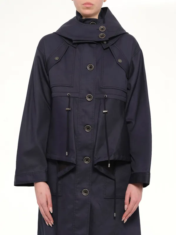 Kenzo Coat in Navy made by Kenzo