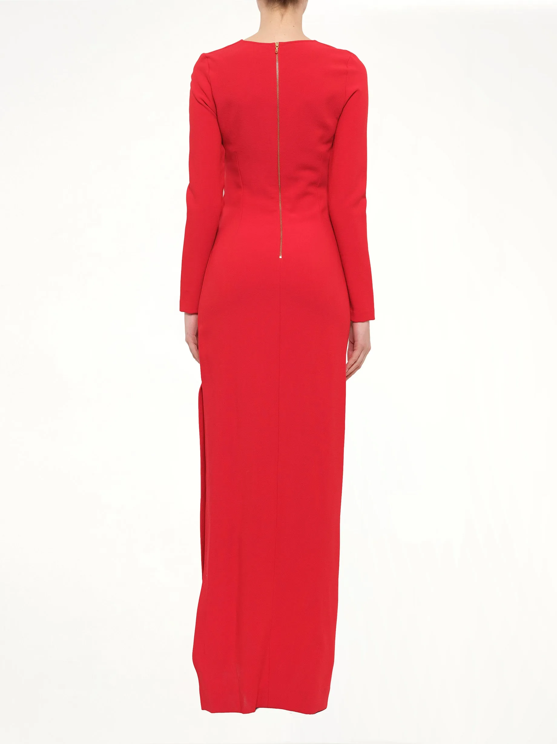 Lanvin Long Dress in Red sold by MARAIS product image thumbnail 4
