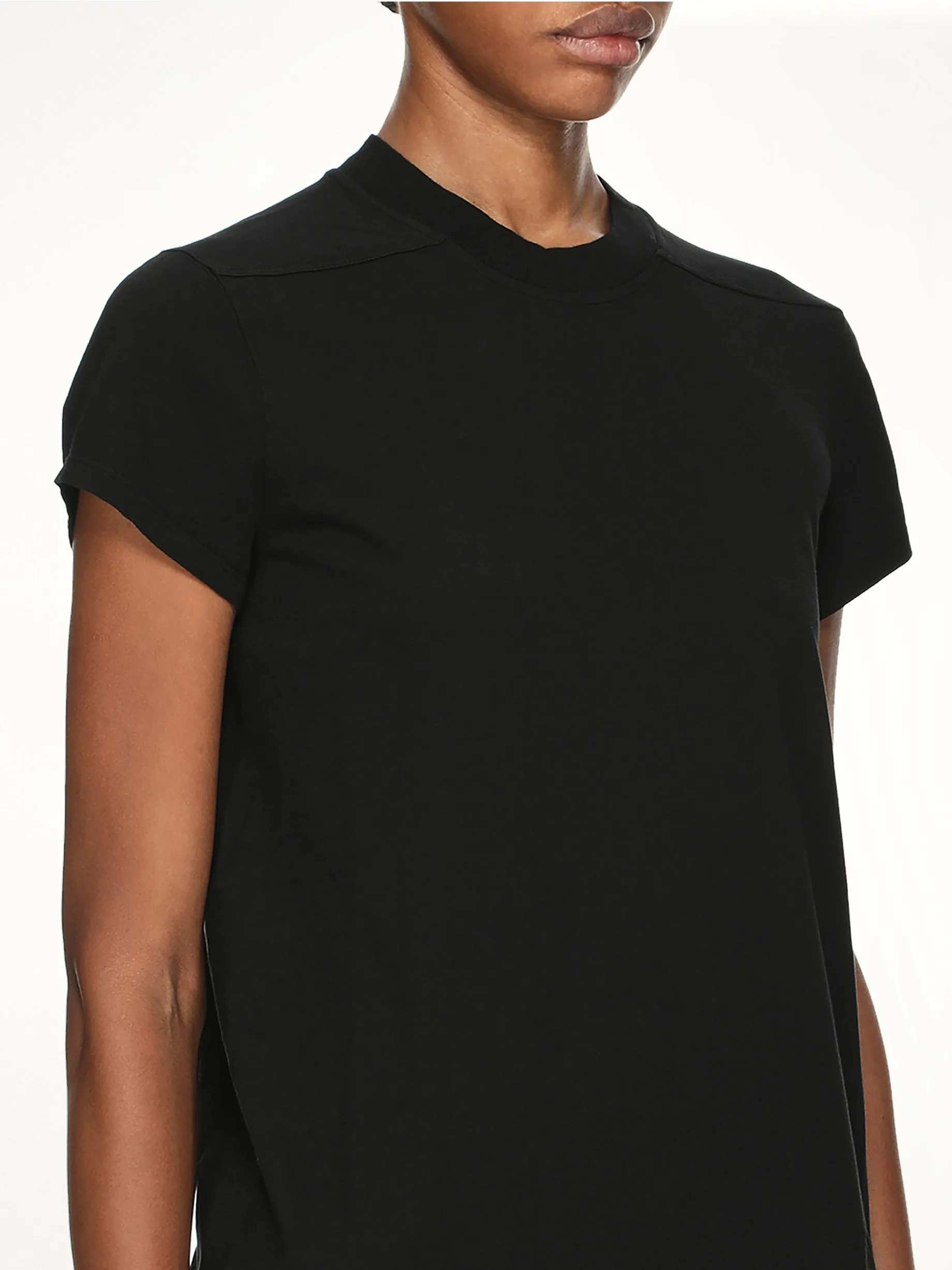 Cotton Jersey Small Level T-Shirt in Black sold by MARAIS product image thumbnail 4