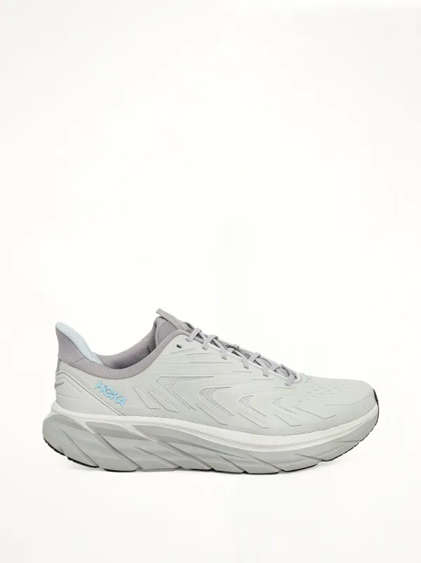 Clifton UTL Sneaker in Cosmic Grey made by Hoka