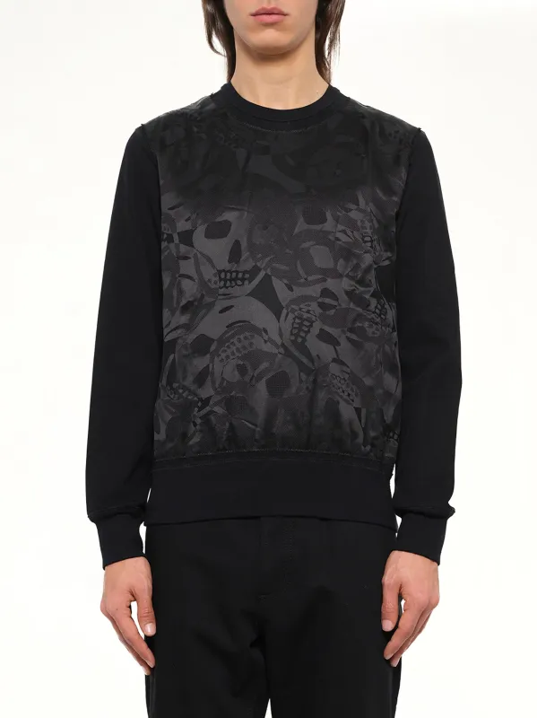 AMQ Sweatshirt in Black made by Alexander McQueen