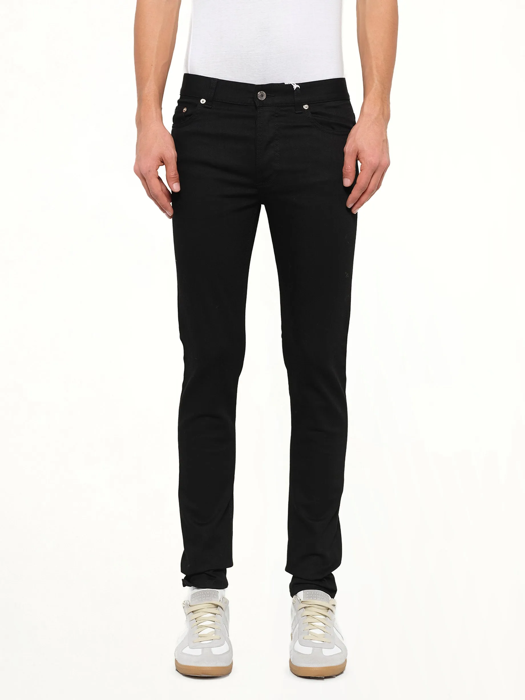 Givenchy Denim Pants in Black sold by MARAIS