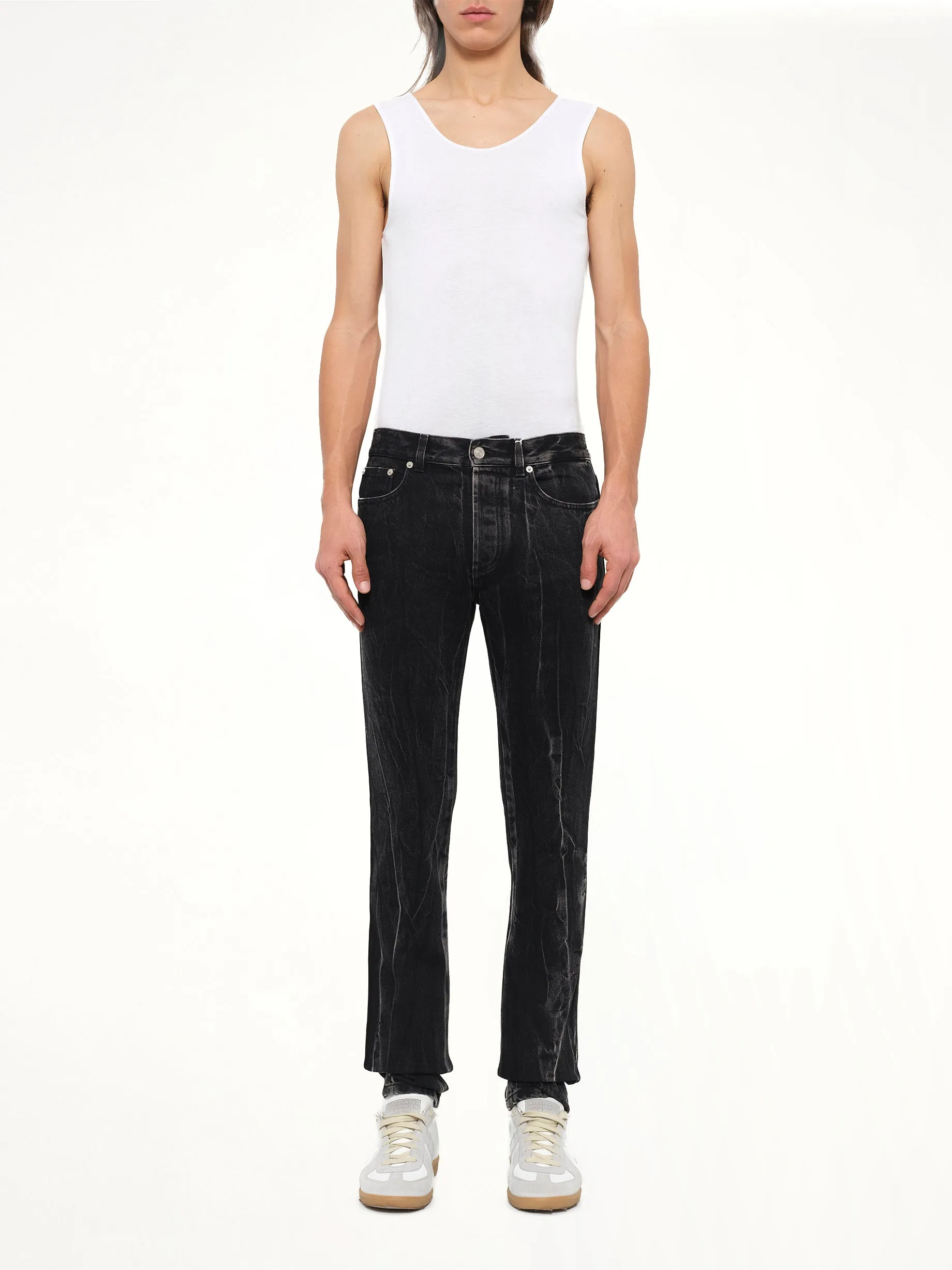 Givenchy Denim Pant in Black/Grey sold by MARAIS product image thumbnail 2