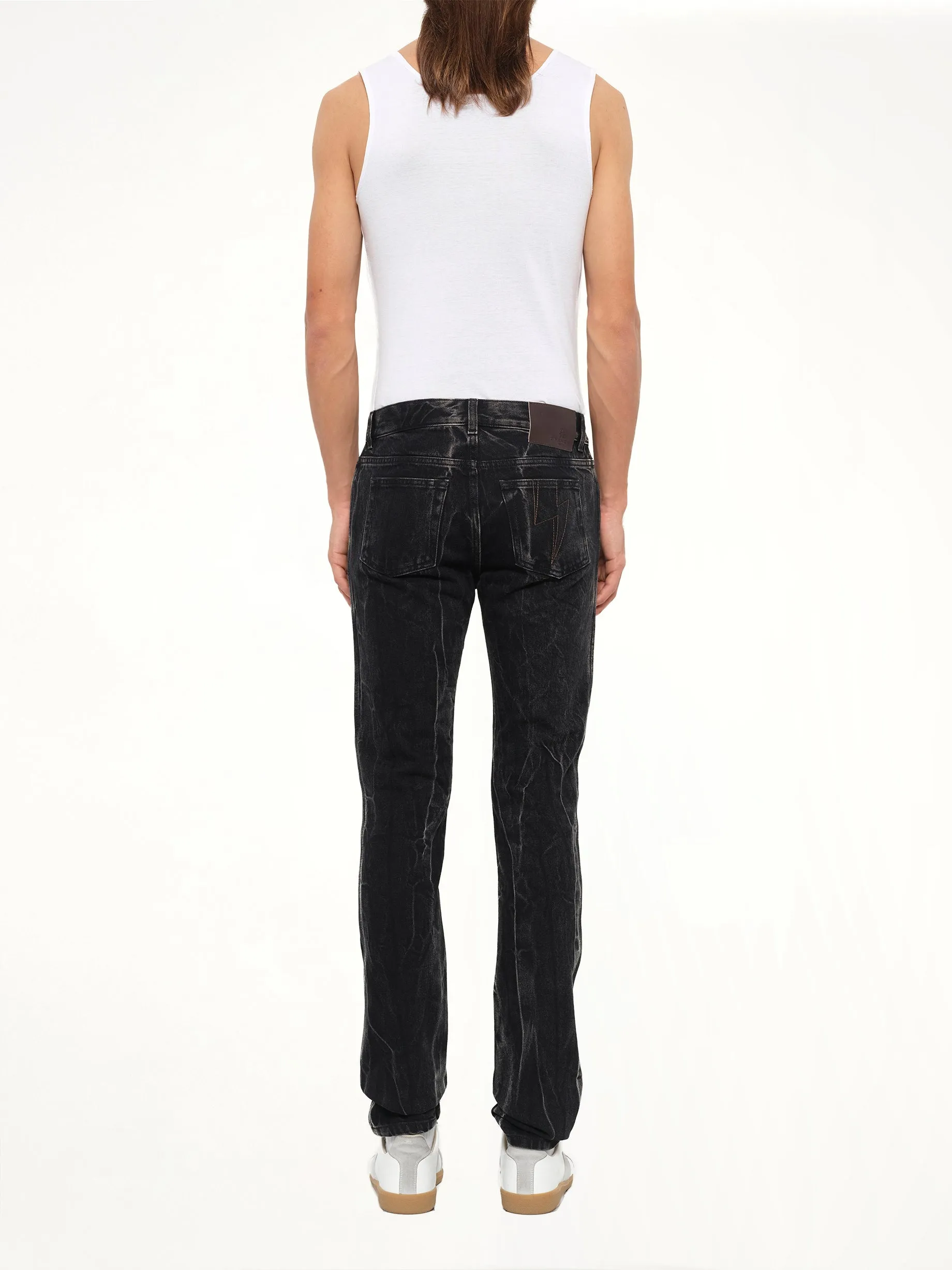 Givenchy Denim Pant in Black/Grey sold by MARAIS product image thumbnail 4