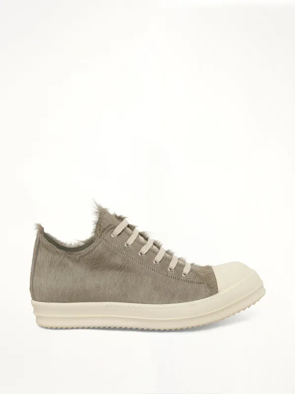Pony Low Sneaks in Dark Pearl made by Rick Owens