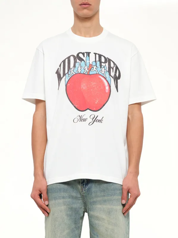 NYC T-Shirt in White made by KidSuper Studios
